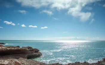 Stock Video Deserted Coastline Timelapse For PC