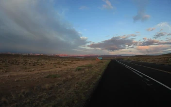 Stock Video Desert Road Timelapse For PC