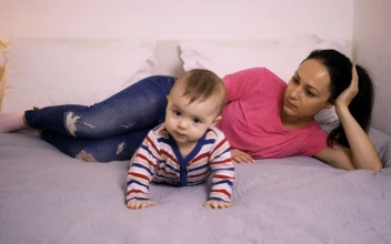 Stock Video Depressed Mother With Her Child For PC