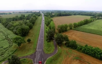 Stock Video Freeway Between Agriculture Fields For PC