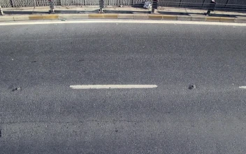 Stock Video Fragment Of Road On The Street Where Cars Pass For PC