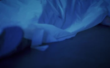Stock Video Forensic Taking Photos Of A Body At A Crime Scene For PC