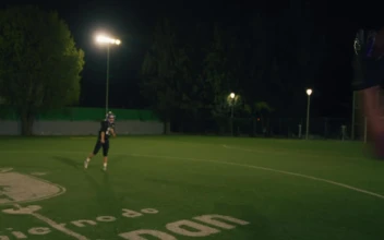 Stock Video Football Team Practicing Passes For PC