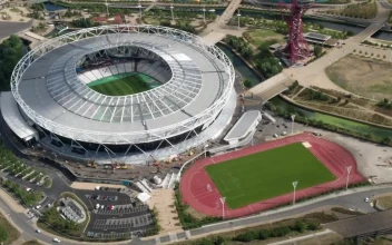 Stock Video Football Stadium Aerial Shot For PC