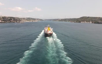Stock Video Following A Cargo Ship Sailing For PC