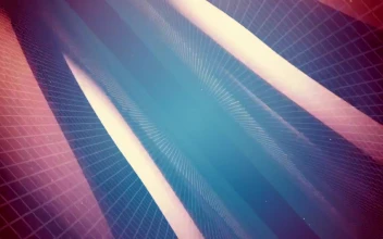 Stock Video Flying Through Two Planes With Cyberpunk Style For PC