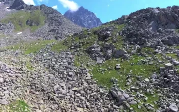 Stock Video Flying Through Rocky Mountains For PC