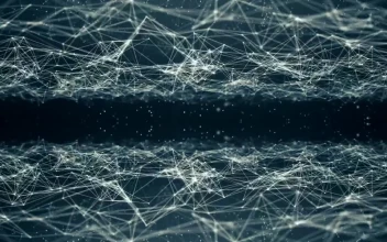 Stock Video Flying Through A Virtual Information Neural Network For PC
