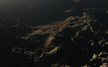 Stock Video Flying Over A Planet Lost In Space For PC