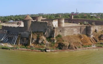 Stock Video Flying Over A Medieval Castle For PC