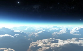 Stock Video Flying Above Clouds With D Space Above For PC