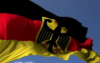 Stock Video Flag Of Germany Waves Gently In Wind For PC