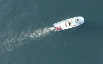 Stock Video Fishing Boat Heading Out For PC