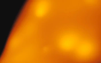 Stock Video Fire Waving On A Dark Background For PC
