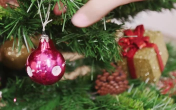 Stock Video Festive Tree Decorations For PC