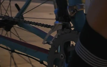 Stock Video Feet Of A Cyclist Pedaling On A Track 4090 For PC