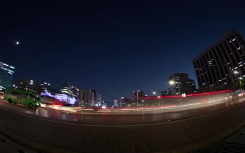 Stock Video Fast Timelapse Of Night Traffic For PC