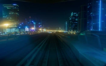 Stock Video Fast Journey In The Dubai Metro For PC