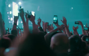 Stock Video Fans Recording On Their Phones For PC