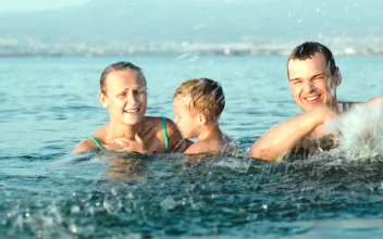 Stock Video Family Splashing The Camera For PC