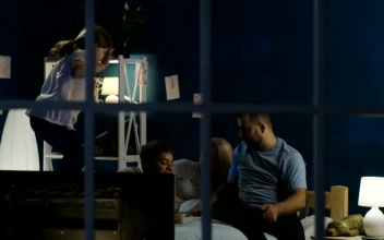 Stock Video Family Prepares To Watch Netflix In The Bedroom For PC