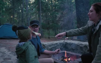 Stock Video Family In A Camp In The Woods For PC