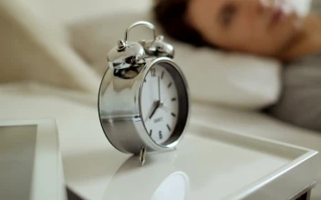 Stock Video Hand Turning The Alarm Clock Off For PC