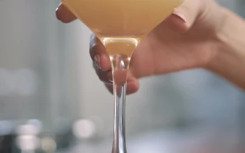Stock Video Hand Of A Person Taking A Cocktail For PC