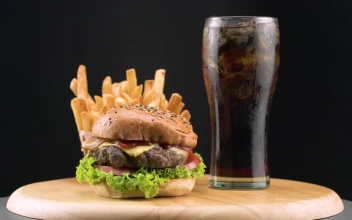 Stock Video Hamburger With French Fries And Soda For PC