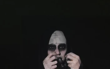 Stock Video Halloween Nun In The Dark For PC