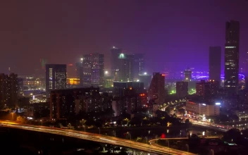 Stock Video Guangzhou Cityscape And City Lights And Traffic For PC