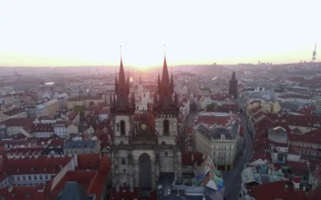 Stock Video Gothic Church In Prague For PC