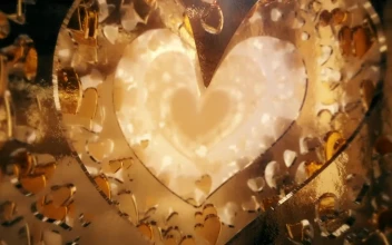 Stock Video Golden Hearts One After Another For PC