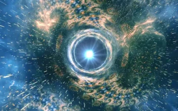 Stock Video Going Through A Space Tunnel With Fractal Shapes For PC