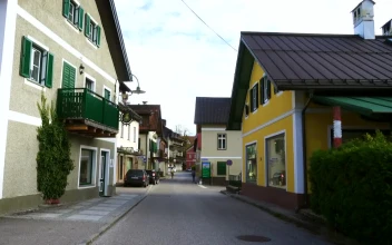 Stock Video Going Through A Small Town Street For PC