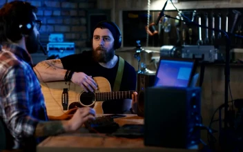 Stock Video Giving Instructions To Musician For PC