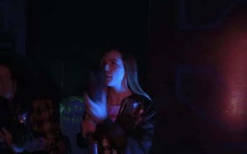 Stock Video Girls Looking For Opponents In Laser Gotcha For PC