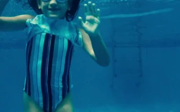 Stock Video Girl Playing In A Pool Underwater For PC