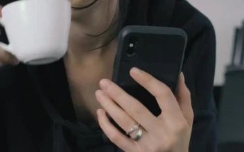 Stock Video Girl On A Video Call While Drinking Coffee For PC