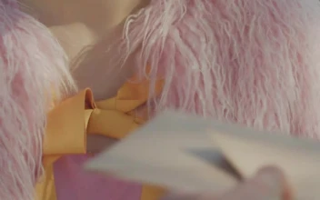 Stock Video Girl Excited To Receive A Valentines Letter For PC