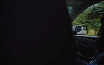 Stock Video Girl Enjoying The Air During A Road Trip In A For PC