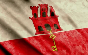 Stock Video Gibraltar D Render Flag For PC