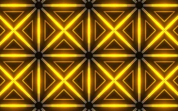 Stock Video Geometric Neon Lights Surface For PC