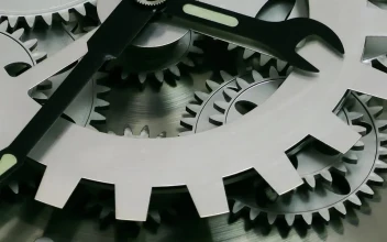 Stock Video Gears Of A Steel Watch Working For PC