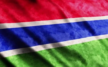 Stock Video Gambia Flag African Country For PC