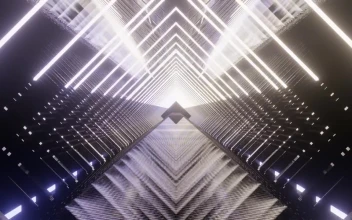 Stock Video Futuristic Tunnel Loop Video For PC