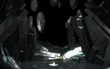 Stock Video Futuristic Or Alien Virtual Cave For PC