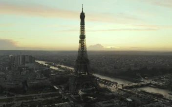 Stock Video Full Aerial Shot Of The Eiffel Tower In Paris For PC