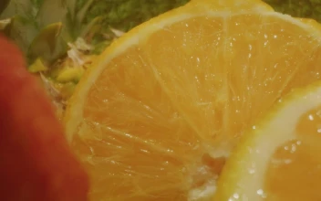 Stock Video Fruit Texture In A Humid Environment For PC