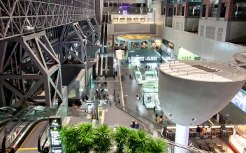 Stock Video Kyoto Busy Train Station Time Lapse Animated Wallpaper